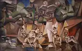 Albert Gleizes, Les Baigneuses (The Bathers), 1912, Musée d'Art Moderne de la Ville de Paris