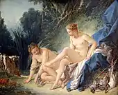 François Boucher, Diana Leaving Her Bath, 1742