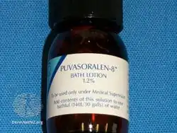 PUVA lotion