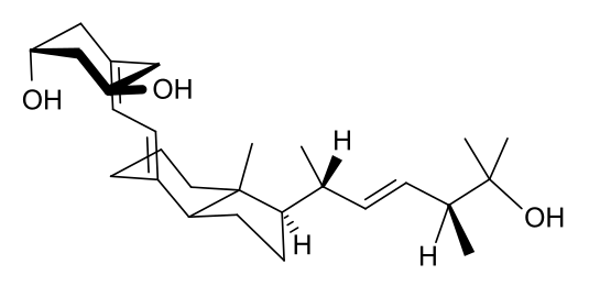 3D structure of paricalcitol