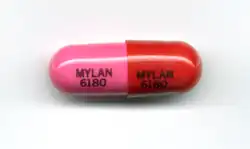 An 80 mg capsule of extended-release propranolol