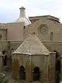 13th-century lavatorium at Rueda Abbey, Aragon, Spain