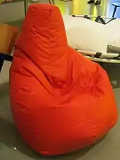 "Sacco" chair designed by Piero Gatti, Cesare Paolini, and Franco Teodoro (1968)