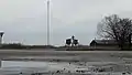 A mobile phone relay tower (in Stavi village)