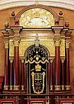 The Holy Ark of the synagogue