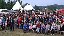 Festival "Visiting the Boykos and Fr. Mykhailo Zubrytskyi." Village: Mshanets, 2021.