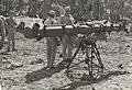 Coincidence rangefinder being utilized on Nukufetau on November 27, 1943.