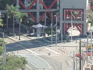 A view of 12th & Imperial Transit Center, 2016