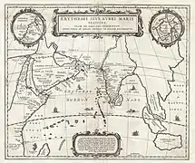 Major ports in 1st century CE according to the Periplus of the Erythraean Sea
