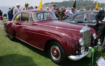 2-dr lightweight sports saloon 1954on a Bentley Continental chassis