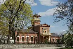 Tchaikovsky House in Taganrog used as Foreign & Music Dept. of Chekhov Library. Photographed in 2010.