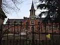Retford King Edward VI Grammar School under redevelopment in 2016.
