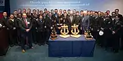 2016 Recipients at the Bob Feller Act of Valor Award Ceremony
