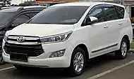 Grey crossover vehicle