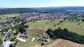 A general view of Mandeure