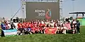 Traditional Turkish archery puta target team