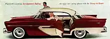 1956 Plymouth Belvedere 4-door hardtop