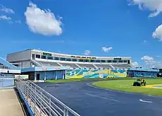 A. W. Mumford Stadium-Arnett W. Ace Mumford Fieldhouse seating