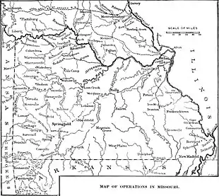 Map of Missouri