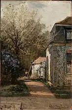 Scenery outside ParisFinnish National Gallery