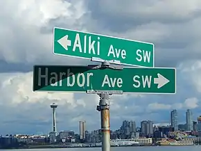 Downtown Seattle as seen from West Seattle
