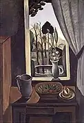 André Derain, 1912, Window on the Park (La Fênetre sur le parc), 130.8 x 89.5 cm, Museum of Modern Art, New York