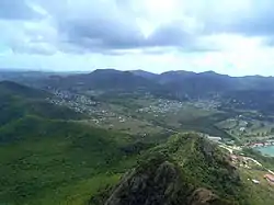 A view of the towns of Bolands and Jennings
