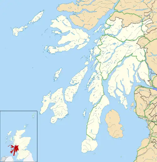 Fishnish is located in Argyll and Bute