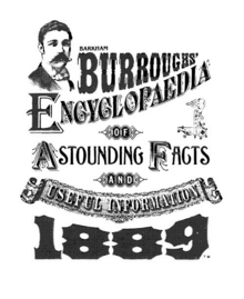 Cover of Barkham Burroughs' Encyclopedia, 1889.
