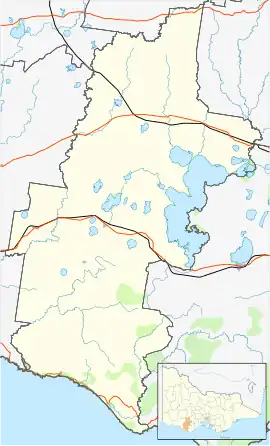The Twelve Apostles is located in Corangamite Shire