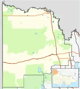 Cabarita is located in Rural City of Mildura