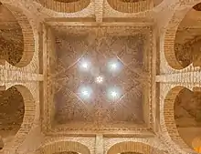 Interior of the baths, vaulting detail