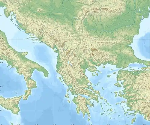 Battle of Cer is located in Balkans