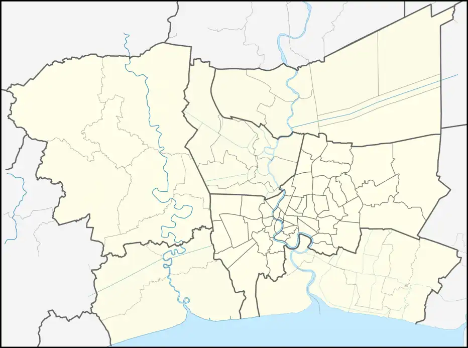 2019 Thai League 1 is located in Bangkok Metropolitan Region