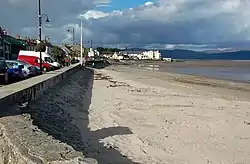 Sea front and village
