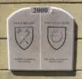 Boundary stone between St Saviour and St Helier on La Rue Le Masurier