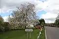Entering Moreton village