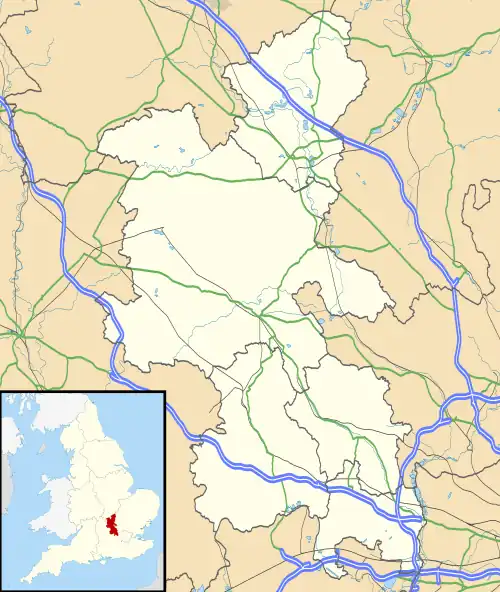 Chicheley is located in Buckinghamshire