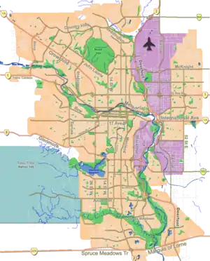 Seton is located in Calgary