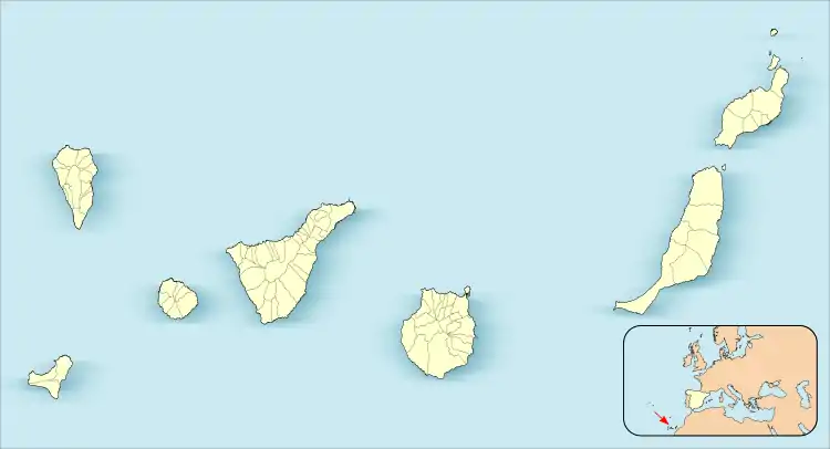 Very Small Array is located in Canary Islands