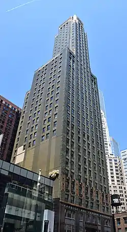 Carbide & Carbon Building, Chicago, Illinois, 1929.