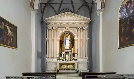 Second chapel on the left