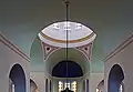 View of the roof and central dome
