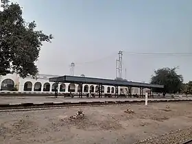 British-era building of the Chichawatni railway station