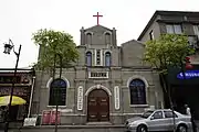Frontal view of Nanxun Christian Church.