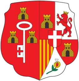 Coat of arms of the Captaincy General of Cuba (19th century)