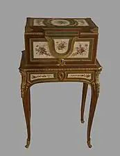 Jewel box of the Dauphine Marie Antoinette by Martin Carlin (1770)