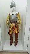 Costume of a cavalryman of the Trozo de Milan
