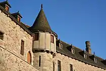 Detail of the tower