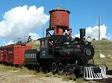 Preserved DSP&P locomotive